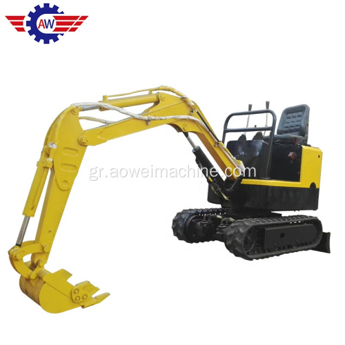 Earth Moving Steel Track Τιμή Mini Farm Excavator Hot 1 ton Digger For Garden Orchard